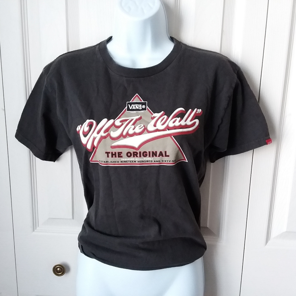 Vintage Vans Off the wall classic logo cotton tshirt - Picture 3 of 11